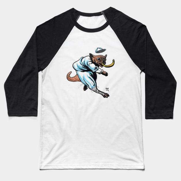 Marmot Baseball Baseball T-Shirt by CoolCharacters